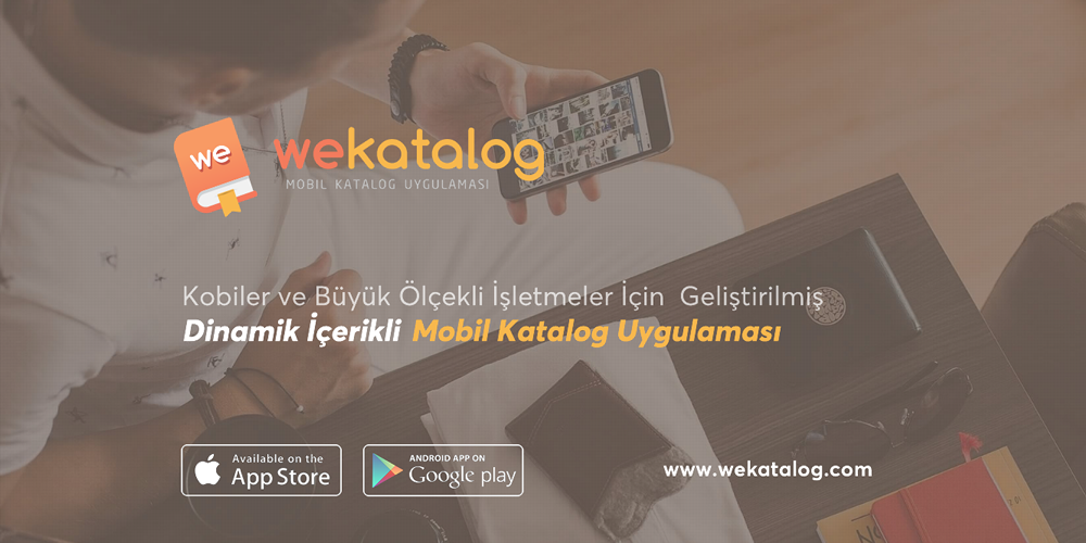 WeKatalog 2 iOS ve Android Marketlerde